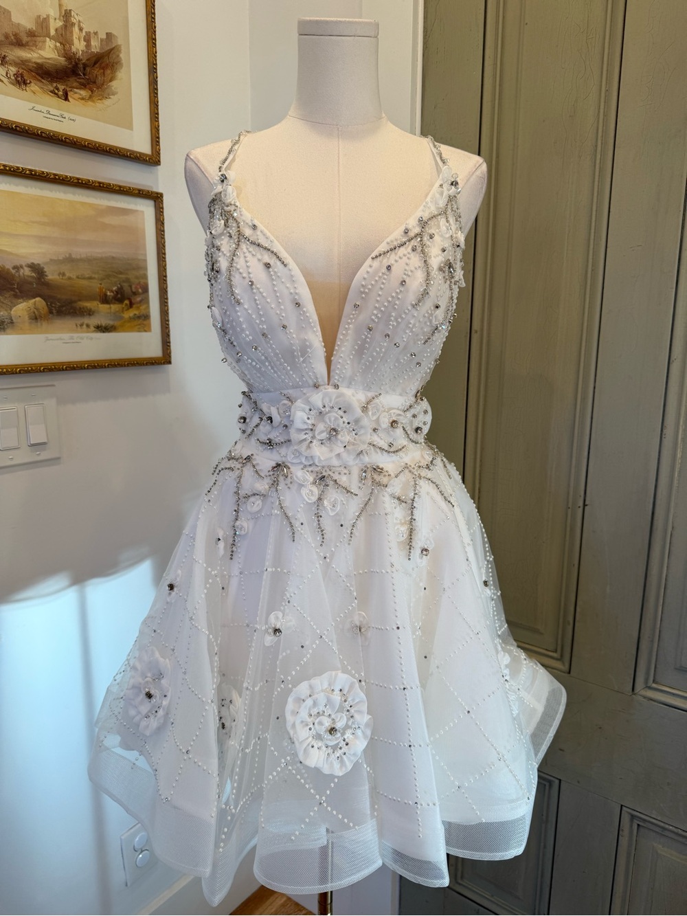 NWT Terani Couture Mini Dress - Picture 5 of 14